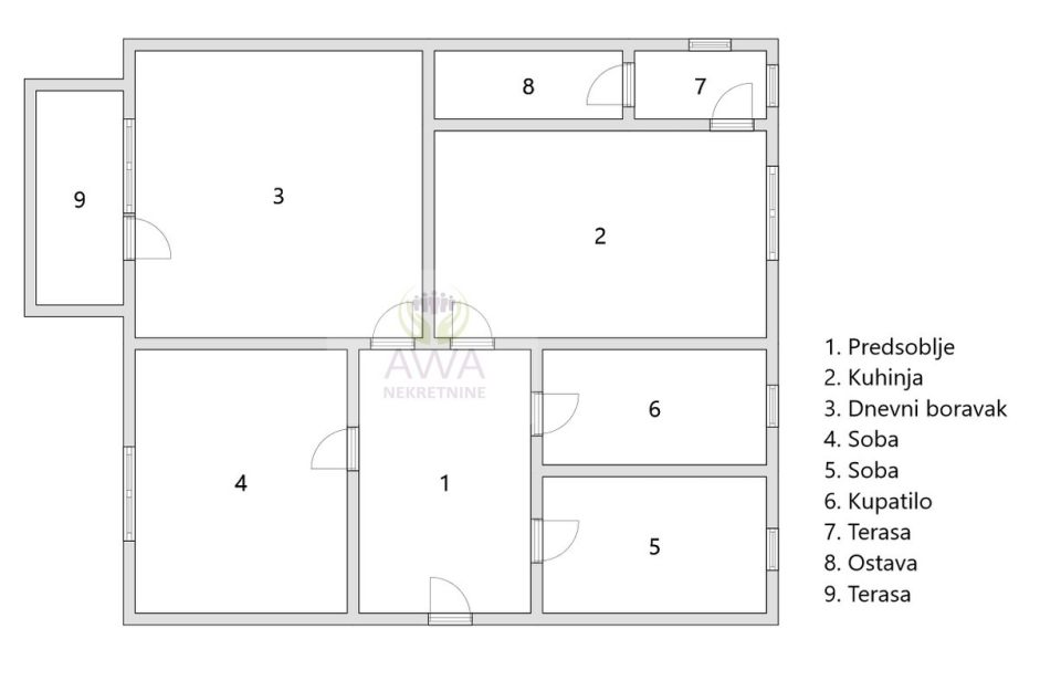 Troiposoban komforan stan – prizemlje | 93 m² | Odlična lokacija