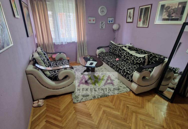 Odžaci – Troiposoban stan u prizemlju, namešten, 56m2