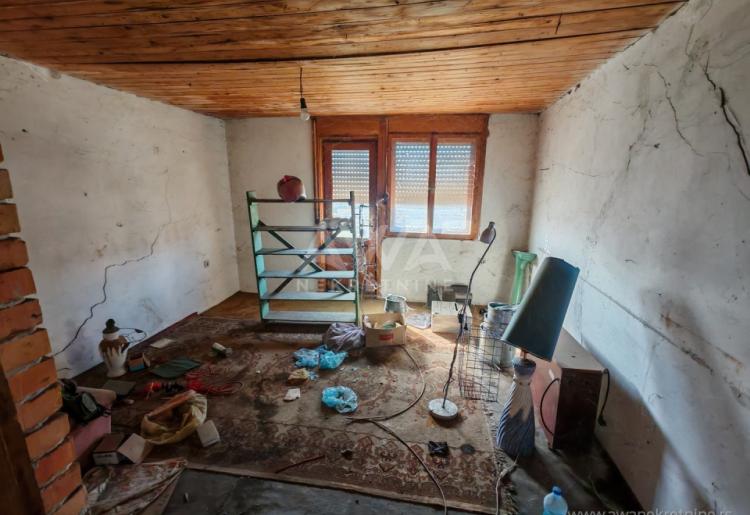 Kuća u Crvenki sa uređenim prizemljem i mogućnošću proširenja 
