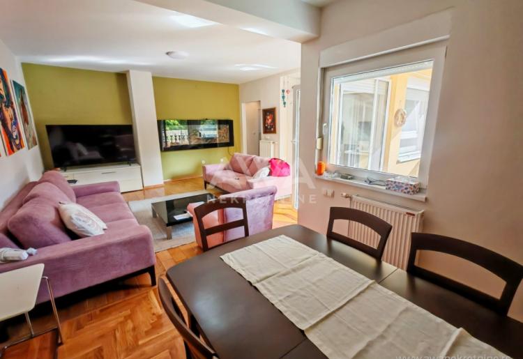 Sombor, centar – najbolja lokacija, trosoban namešten stan sa terasom, 81,68 m²